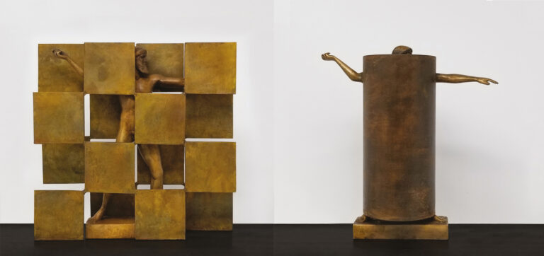2 bronzes par Sosno
