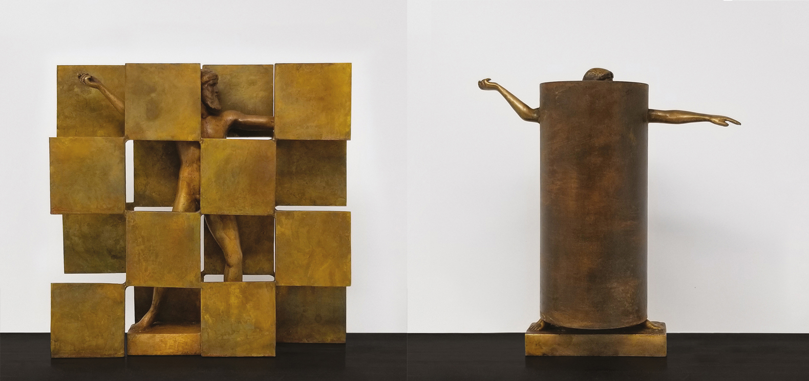 2 bronzes par Sosno